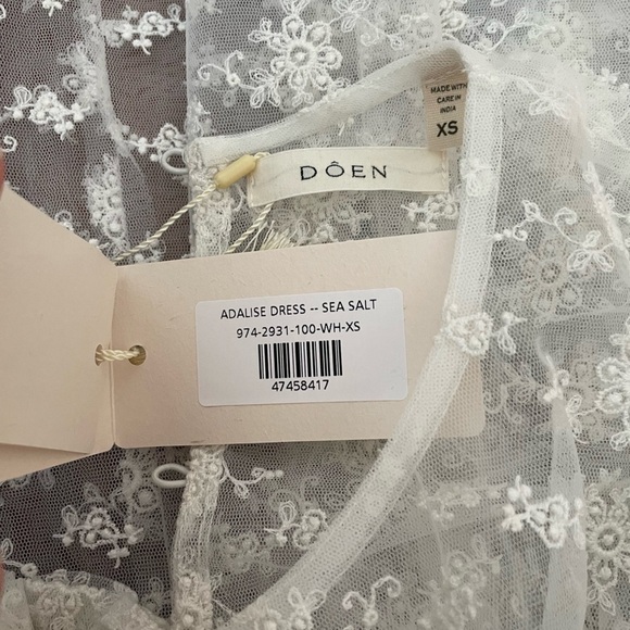 DÔEN’s Adalise dress in sea salt NWT - Picture 7 of 9